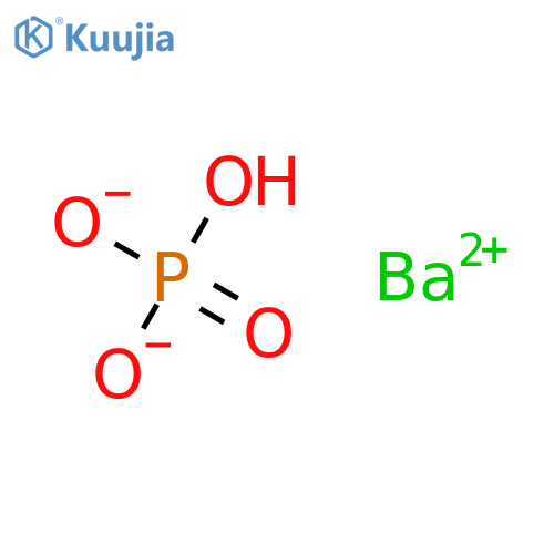 Barium hydrogen phosphate structure