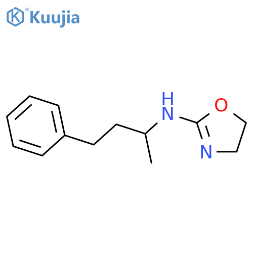 2-Oxazolamine,4,5-dihydro-N-(1-methyl-3-phenylpropyl)- structure