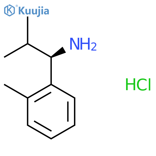 (R)-2-Methyl-1-(o-tolyl)propan-1-amine hydrochloride structure