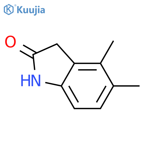 4,5-dimethyl-1,3-dihydroindol-2-one structure