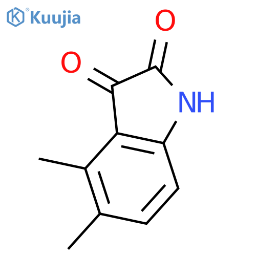 1H-Indole-2,3-dione,4,5-dimethyl- structure