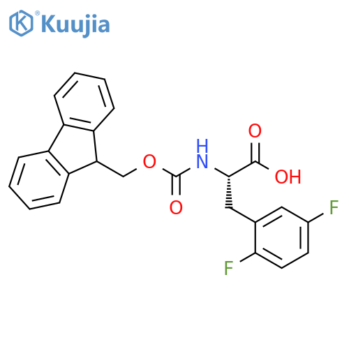 N-Fmoc-2,5-difluoro-L-phenylalanine structure