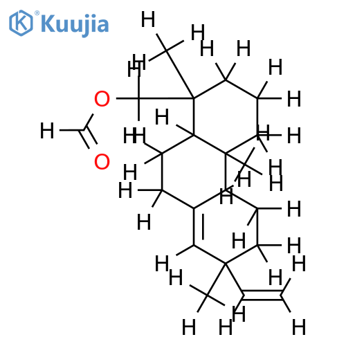 sandaracopimara-8(14),15-dien-18-yl formate structure