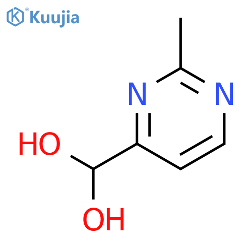Methanediol,1-(2-methyl-4-pyrimidinyl)- structure