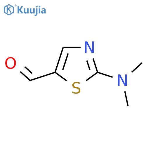 2-(dimethylamino)-1,3-thiazole-5-carbaldehyde structure