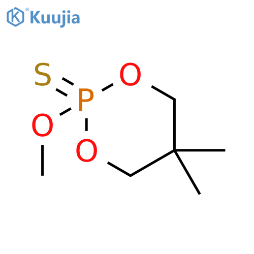 2-Methoxy-5,5-dimethyl-1,3,2lambda~5~-dioxaphosphinane-2-thione structure
