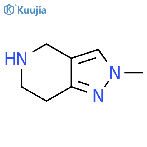 2-methyl-4,5,6,7-tetrahydropyrazolo[4,3-c]pyridine structure