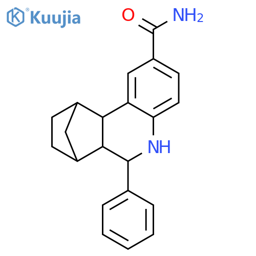 10-phenyl-9-azatetracyclo10.2.1.0^{2,11}.0^{3,8}pentadeca-3,5,7-triene-5-carboxamide structure