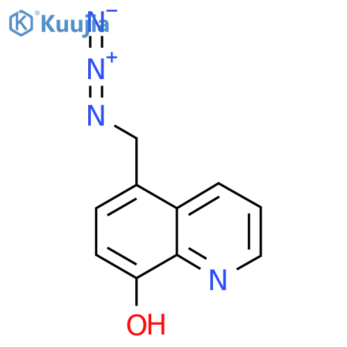 5-(Azidomethyl)quinolin-8-ol structure