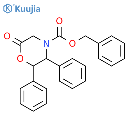 (2R,3S)-(−)-N-Z-6-Oxo-2,3-diphenylmorpholine structure