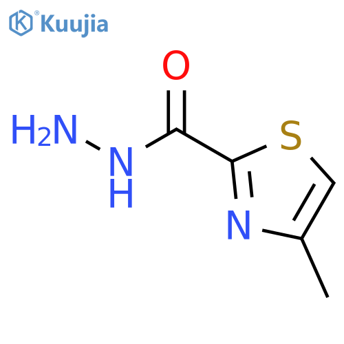 4-methylthiazole-2-carbohydrazide structure