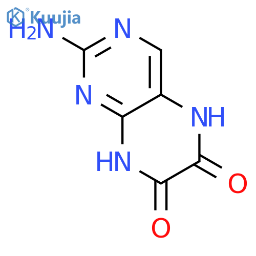 6,7-Pteridinedione,2-amino-5,8-dihydro- structure