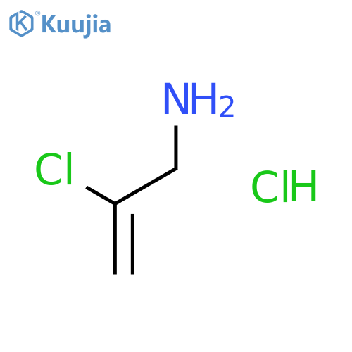 2-Chloroprop-2-en-1-amine Hydrochloride structure