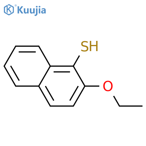 2-ethoxynaphthalene-1-thiol structure