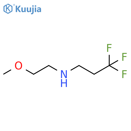(2-methoxyethyl)(3,3,3-trifluoropropyl)amine structure