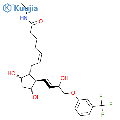 N-Ethyl Fluprostenol Carboxamide structure
