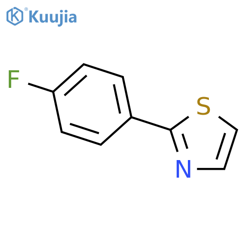 2-(4-fluorophenyl)-1,3-thiazole structure