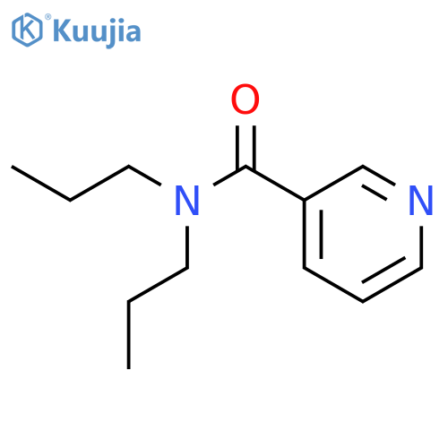 3-Pyridinecarboxamide,N,N-dipropyl- structure