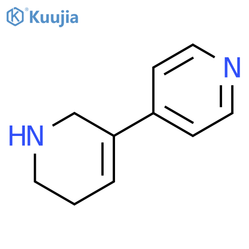 4-(1,2,5,6-tetrahydropyridin-3-yl)pyridine structure