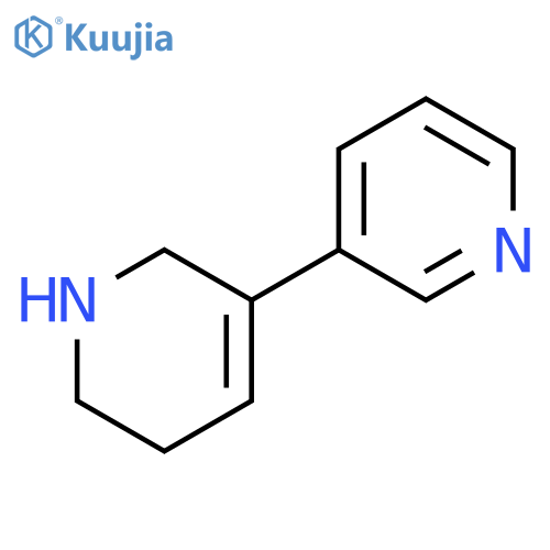 3-(1,2,5,6-tetrahydropyridin-3-yl)pyridine structure