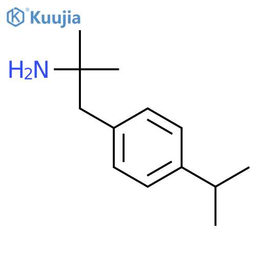 2-methyl-1-4-(propan-2-yl)phenylpropan-2-amine structure