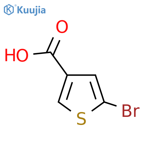 5-Bromothiophene-3-carboxylic acid structure
