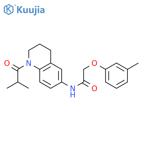 N-[1-(4-fluorobenzenesulfonyl)-1,2,3,4-tetrahydroquinolin-7-yl]-2-methylbenzamide structure