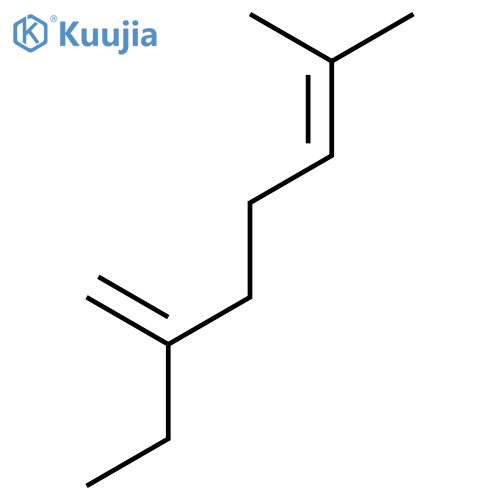 2-Octene, 2-methyl-6-methylene- structure