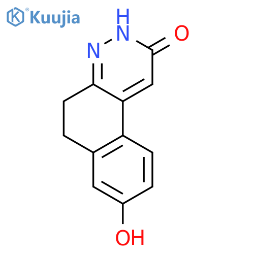 5,6-dihydro-8-hydroxy-Benzo[f]cinnolin-2(3H)-one structure