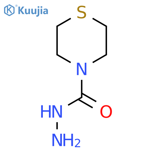 Thiomorpholine-4-carbohydrazide structure