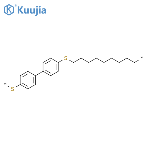 Poly(thio[1,1'-biphenyl]-4,4'-diylthio-1,9-nonanediyl) structure