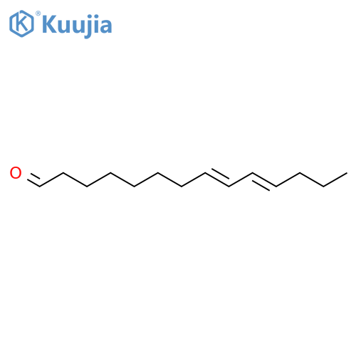 8,10-Tetradecadienal, (8Z,10Z)- structure