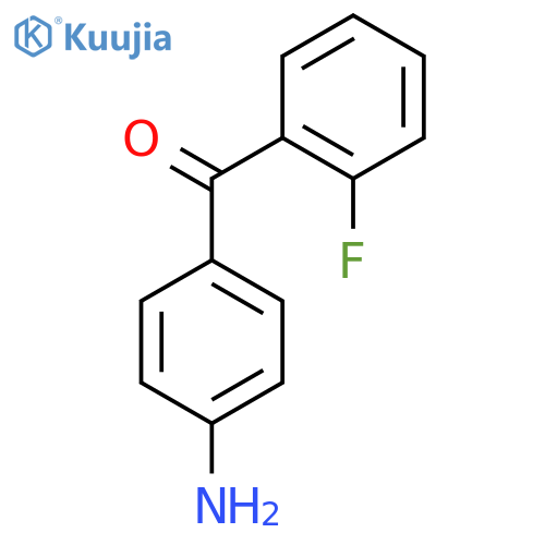 Methanone,(4-aminophenyl)(2-fluorophenyl)- structure
