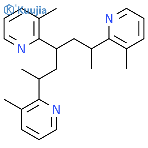 Pyridine, 2,2',2''-(1,5-dimethyl-1,3,5-pentanetriyl)tris[3-methyl- structure