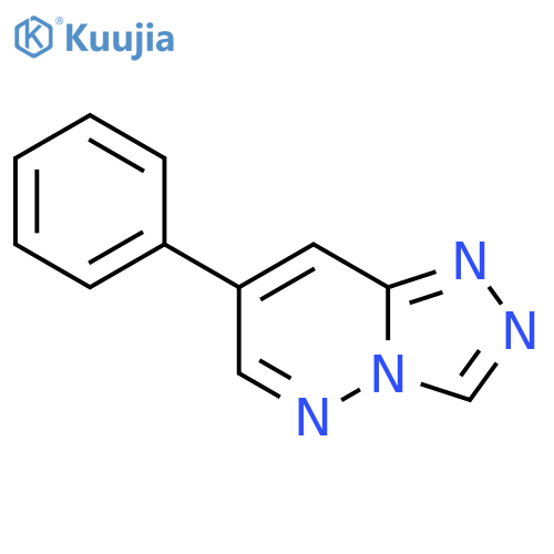1,2,4-Triazolo[4,3-b]pyridazine,7-phenyl- structure