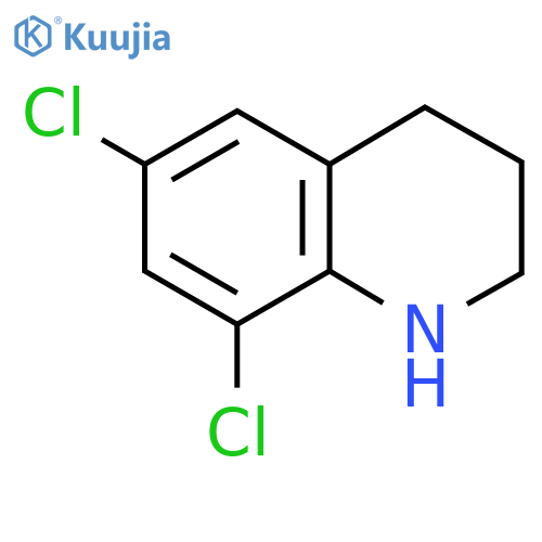 6,8-Dichloro-1,2,3,4-tetrahydroquinoline structure