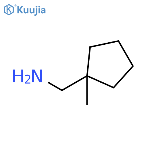 (1-Methylcyclopentyl)methanamine structure