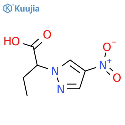 2-(4-nitro-1H-pyrazol-1-yl)butanoic acid structure