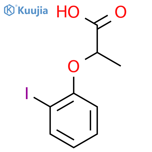 (R)-2-(2-Iodophenoxy)propanoic acid structure