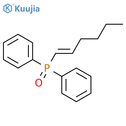 (Hex-1-en-1-yl)(oxo)diphenyl-lambda~5~-phosphane structure