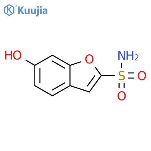 6-Hydroxy- 2-benzofuransulfonamide structure