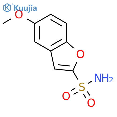 5-Methoxy-2-benzofuransulfonamide structure