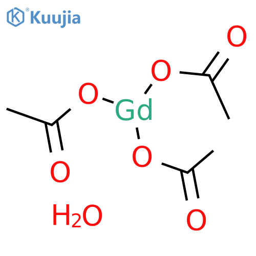 Gadolinium(iii)acetate Hydrate structure