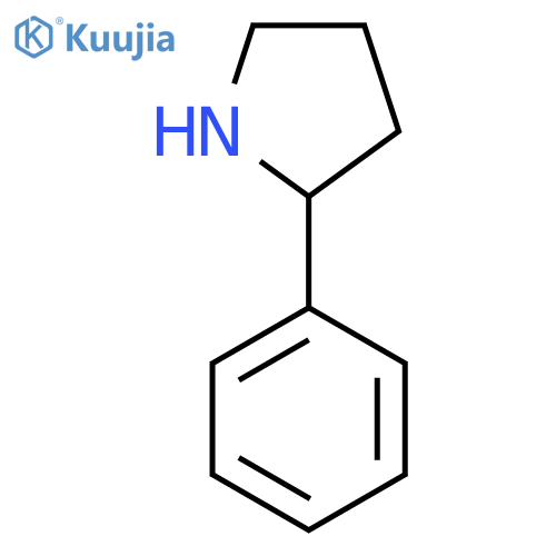 2-Phenylpyrrolidine structure