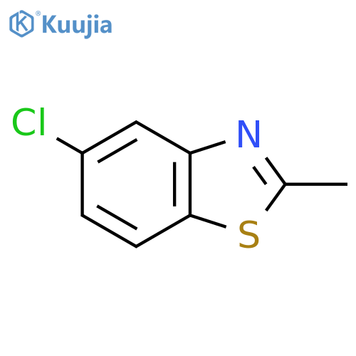 5-Chloro-2-methyl-1,3-benzothiazole structure