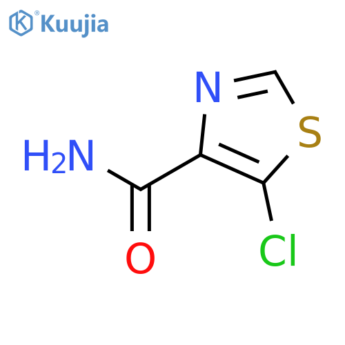 5-Chloro-1,3-thiazole-4-carboxamide structure