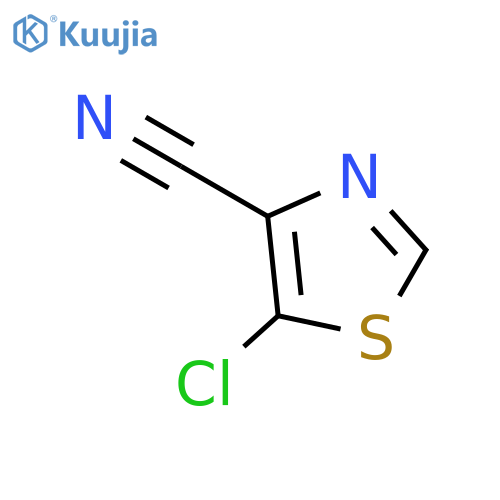 5-Chloro-1,3-thiazole-4-carbonitrile structure