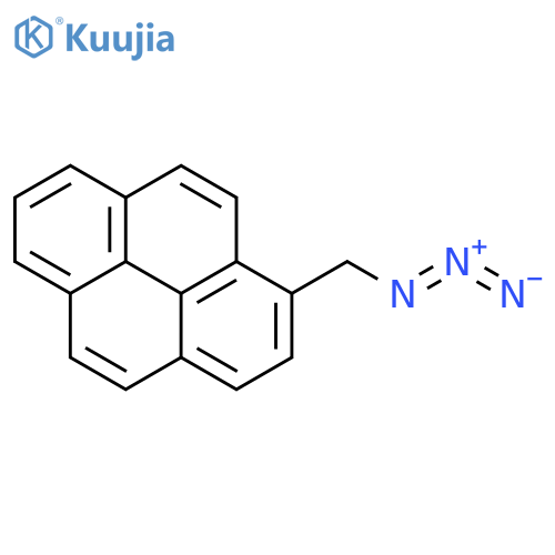 1-(Azidomethyl)pyrene structure