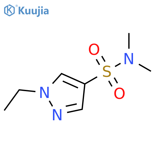 1-ethyl-N,N-dimethyl-1H-pyrazole-4-sulfonamide structure
