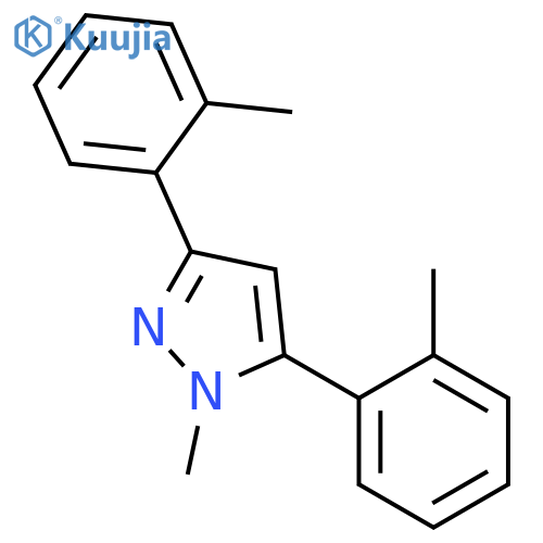 1-Methyl-3,5-di-o-tolyl-1H-pyrazole structure